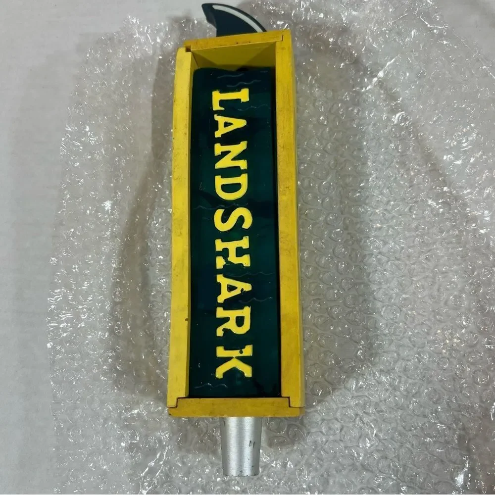 Landshark Lager beer tap handle